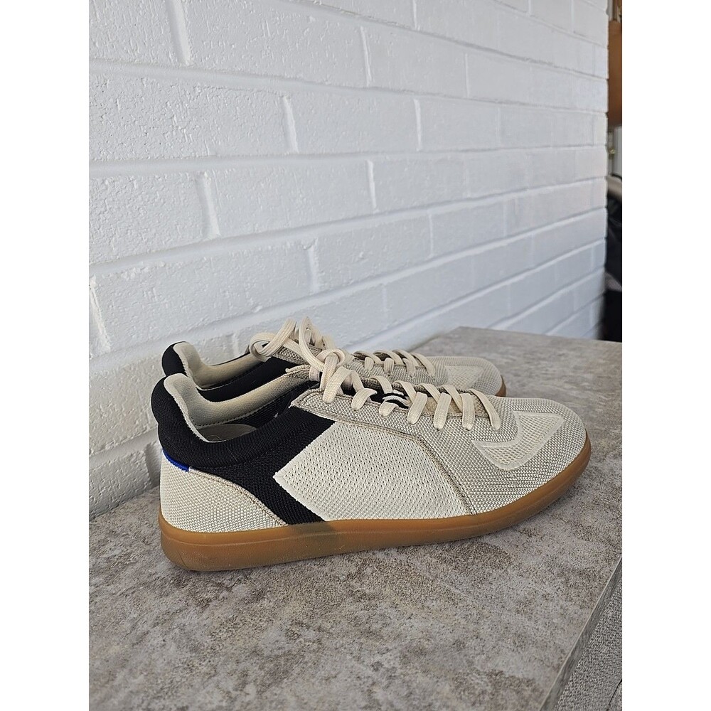 Rothy’s The RS01 Sneaker Men’s Size 8 Panther White Black Knit Casual Low Top - Picture 9 of 16